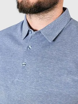 РУБАШКА-ПОЛО МУЖСКАЯ PEPLOS TS24003-P СИНИЙ