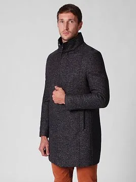 ПАЛЬТО МУЖСКОЕ PEPLOS OW2105-CT СЕРЫЙ