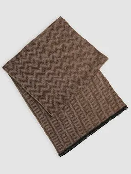 ШАРФ МУЖСКОЙ PEPLOS SF2610 КОРИЧНЕВЫЙ