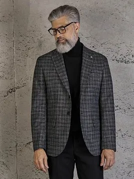 МУЖСКОЙ ПИДЖАК JA26110-SL СЕРЫЙ