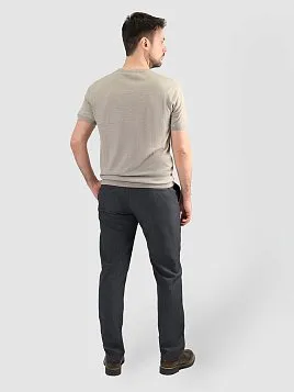 БРЮКИ МУЖСКИЕ PEPLOS TR25110-216П ТЕМНО-СЕРЫЙ