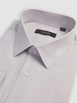 МУЖСКАЯ СОРОЧКА SH26081-SL СЕРАЯ