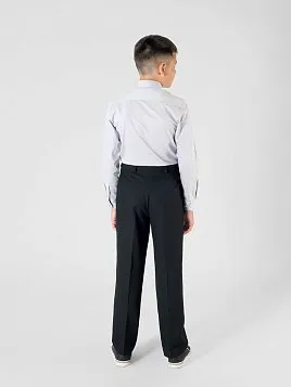 БРЮКИ ДЛЯ МАЛЬЧИКА PEPLOS TR23J003-315 ЧЁРНЫЙ (Полнотные)