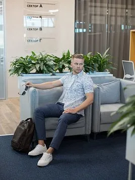 СОРОЧКА МУЖСКАЯ PEPLOS SH20003-К-SL БЕЛЫЙ