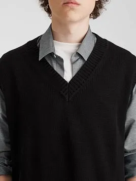 ЖИЛЕТ ПОДРОСТКОВЫЙ PEPLOS JKN25V003 ЧЁРНЫЙ