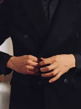 ПИДЖАК МУЖСКОЙ PEPLOS JA25142-R ТЕМНО-СИНИЙ