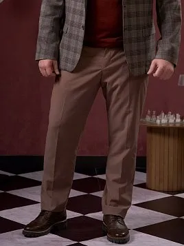МУЖСКИЕ БРЮКИ TR26159-298 БЕЖЕВЫЕ