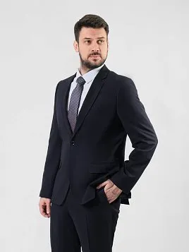 КОСТЮМ МУЖСКОЙ PEPLOS SU24025-R ТЕМНО-СИНИЙ