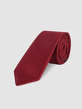 ГАЛСТУК МУЖСКОЙ PEPLOS КРАСНЫЙ. МИКРОДИЗАЙН (250/157473-3)