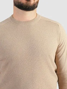 ДЖЕМПЕР МУЖСКОЙ PEPLOS KN25J024 БЕЖЕВЫЙ