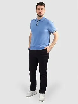 ДЖЕМПЕР МУЖСКОЙ ПОЛО PEPLOS KN25SH054 СИНИЙ