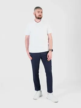 РУБАШКА-ПОЛО МУЖСКАЯ PEPLOS TS24018-P БЕЛЫЙ