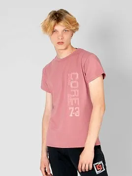 ФУТБОЛКА МУЖСКАЯ PEPLOS TS21112-R РОЗОВЫЙ