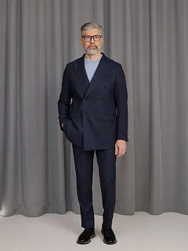 КОСТЮМ МУЖСКОЙ PEPLOS SU25149-R СИНИЙ