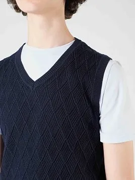 ЖИЛЕТ ПОДРОСТКОВЫЙ PEPLOS JKN24V003 ТЕМНО-СИНИЙ