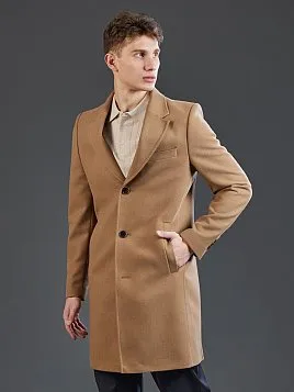 ПАЛЬТО ИЗ ШЕРСТИ В ОТТЕНКЕ КЭМЕЛ OW26213-CT