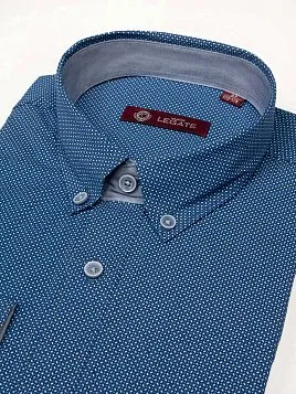 СОРОЧКА ПОДРОСТКОВАЯ MAJESTIC LEGATE SH19T134-SL ТЕМНО-СИНИЙ