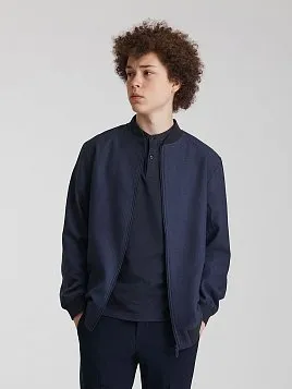 БОМБЕР ПОДРОСТКОВЫЙ PEPLOS BM25T107 ТЕМНО-СИНИЙ