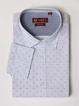 СОРОЧКА МУЖСКАЯ MAJESTIC LEGATE SH20087-SL СИНИЙ