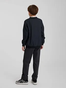 БЛЕЙЗЕР-БОМБЕР ДЕТСКИЙ PEPLOS BM25J002-303 СИНИЙ