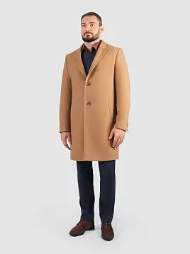 ПАЛЬТО МУЖСКОЕ PEPLOS OW2501-CT БЕЖЕВЫЙ