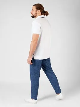 РУБАШКА-ПОЛО МУЖСКАЯ PEPLOS TS22006-P БЕЛЫЙ