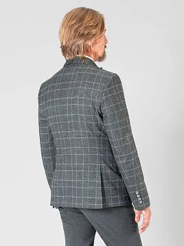 ПИДЖАК МУЖСКОЙ PEPLOS JA22021-SL ТЕМНО-СЕРЫЙ