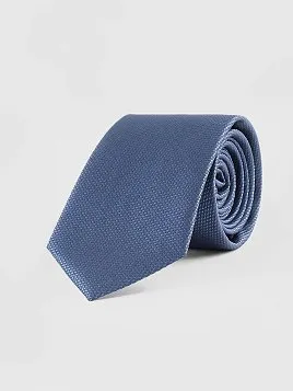 ГАЛСТУК МУЖСКОЙ PEPLOS СИНИЙ. МИКРОДИЗАЙН (400/289)