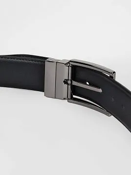 РЕМЕНЬ МУЖСКОЙ PEPLOS ДВУСТОРОННИЙ C15. BELT-22-C15-14 СИНИЙ-ЧЕРНЫЙ