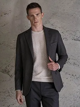 МУЖСКОЙ ПИДЖАК JA26109-R КОРИЧНЕВЫЙ