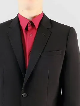 КОСТЮМ МУЖСКОЙ PEPLOS SU25014-С ЧЁРНЫЙ