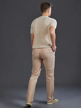 ТРИКОТАЖНАЯ РУБАШКА С ШЕРСТЬЮ И ШЕЛКОМ KN26TS047 БЕЖЕВАЯ