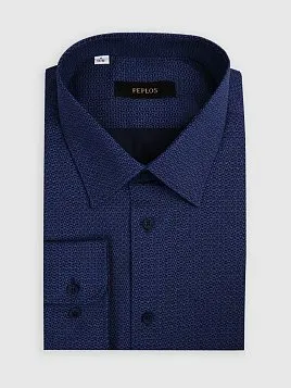 СОРОЧКА МУЖСКАЯ PEPLOS SH26111-C ФИОЛЕТОВЫЙ