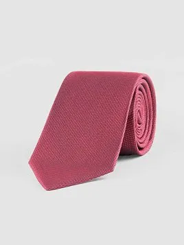 ГАЛСТУК МУЖСКОЙ PEPLOS КРАСНЫЙ. МИКРОДИЗАЙН (400/288)