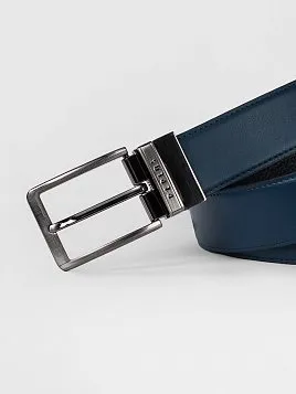 РЕМЕНЬ МУЖСКОЙ PEPLOS ДВУСТОРОННИЙ C15. BELT-22-C15-16 СИНИЙ-ЧЕРНЫЙ