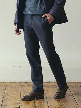 МУЖСКИЕ БРЮКИ P2611-C ТЕМНО-СИНИЕ