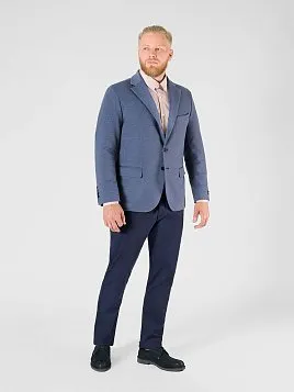 ПИДЖАК МУЖСКОЙ CLAUDIO VERDI JA22066-R СИНИЙ