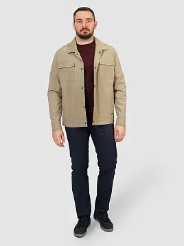 ВЕТРОВКА МУЖСКАЯ PEPLOS OW2545-SJ БЕЖЕВЫЙ