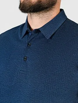 РУБАШКА-ПОЛО МУЖСКАЯ PEPLOS TS24001-Р ТЕМНО-СИНИЙ