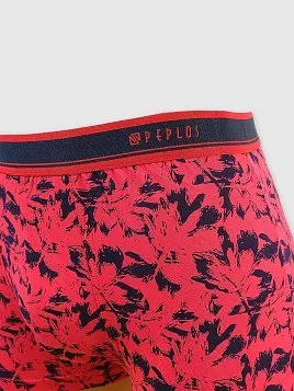 ТРУСЫ БОКСЕРЫ МУЖСКИЕ PEPLOS UW23007-BX КРАСНЫЙ