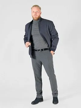 ПИДЖАК-БОМБЕР МУЖСКОЙ PEPLOS JA22017 ТЕМНО-СИНИЙ