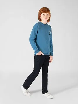 БРЮКИ ДЛЯ МАЛЬЧИКА МЛ. ШКОЛА PEPLOS P21B08-R ЧЕРНЫЙ