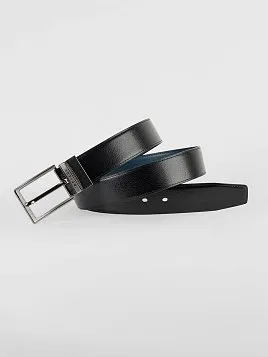 РЕМЕНЬ МУЖСКОЙ PEPLOS ДВУСТОРОННИЙ C15. BELT-22-C15-21 СИНИЙ-ЧЕРНЫЙ