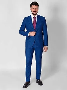 КОСТЮМ МУЖСКОЙ PEPLOS SU20029-R СИНИЙ