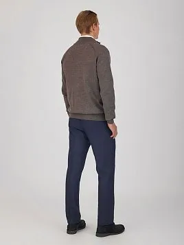 МУЖСКОЙ КАРДИГАН KN26C002 КОРИЧНЕВЫЙ