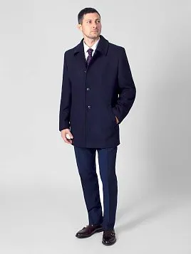 ПАЛЬТО МУЖСКОЕ PEPLOS OW2109-CT СИНИЙ