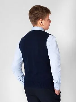 ЖИЛЕТ ПОДРОСТКОВЫЙ PEPLOS JKN22V002 ТЕМНО-СИНИЙ