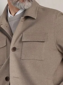 КУРТКА МУЖСКАЯ PEPLOS OW2539-JA БЕЖЕВЫЙ