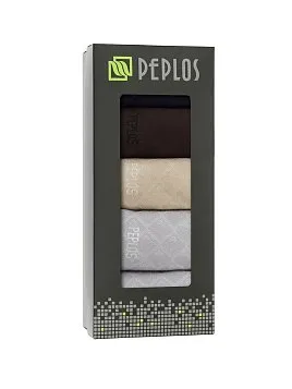НОСКИ МУЖ. PEPLOS НАБОР 5 ПАР SBOX2605 МУЛЬТИКОЛОР