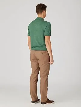 БРЮКИ С ЭЛАСТИЧНЫМ ПОЯСОМ P2613-R БЕЖЕВЫЕ